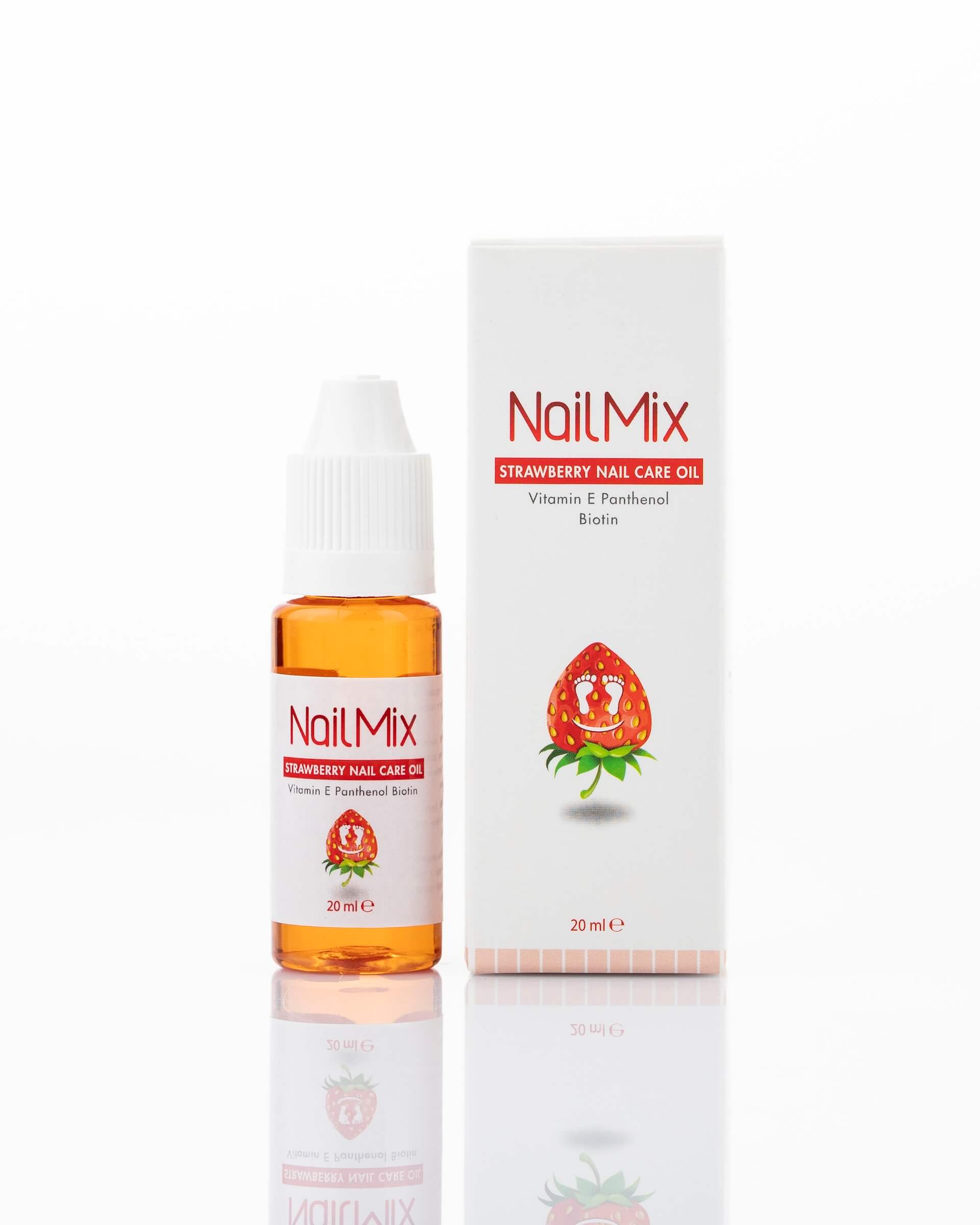 Çilek Özlü Tırnak Bakım Yağı 20Ml
